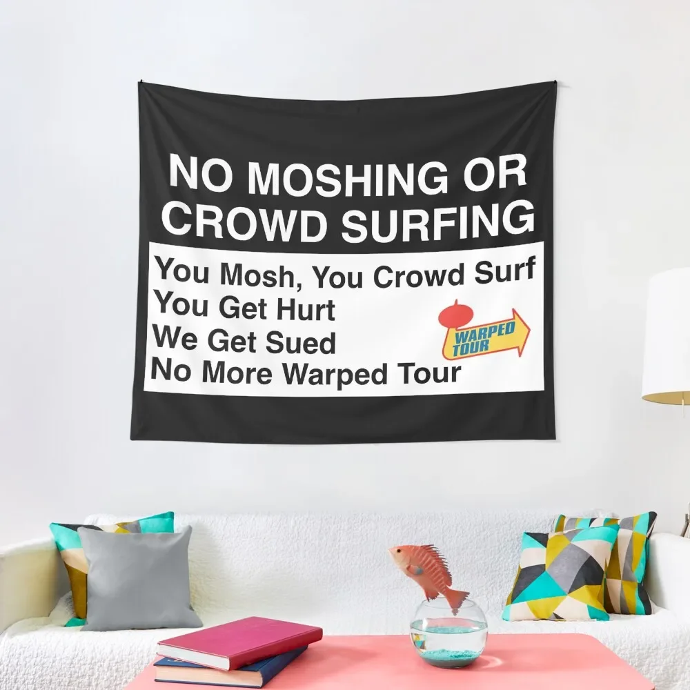WARPED TOUR NO MOSHING SIGN Tapestry Aesthetic Room Decoration House Decor Room Aesthetic Christmas Decoration Tapestry
WARPED TOUR NO MOSHING SIGN Tapestry Aesthetic Room Decoration House Decor Room Aesthetic Christmas Decoration Tapestry