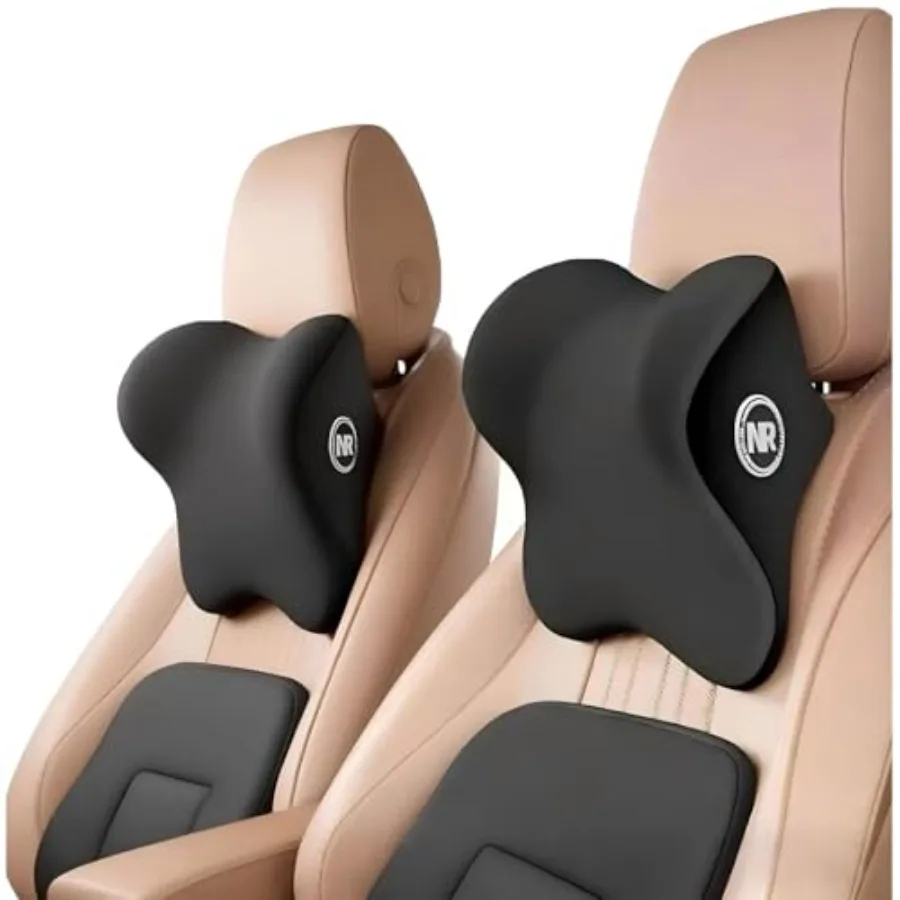 2 Pack Car Headrest Pillow for Neck Support, Soft Car Neck Pillow for Driving with Adjustable Strap and Removable Cover, Univer
2 Pack Car Headrest Pillow for Neck Support, Soft Car Neck Pillow for Driving with Adjustable Strap and Removable Cover, Univer