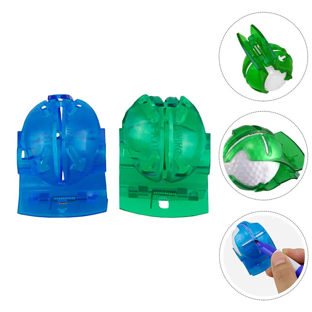 2pcs Golf Ball Marker Lightweight Plastic Line Marker Clamp Design For Easy Pickup Alignment Golfing Supplies Accessory
2pcs Golf Ball Marker Lightweight Plastic Line Marker Clamp Design For Easy Pickup Alignment Golfing Supplies Accessory