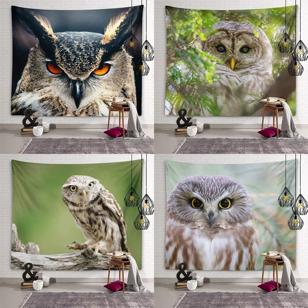Owl Pattern Tapestries Wall Hanging Cute Animal Home Decoration Background Cloth LivingRoom Bedroom Dormitory Wall Hanging Cloth
Owl Pattern Tapestries Wall Hanging Cute Animal Home Decoration Background Cloth LivingRoom Bedroom Dormitory Wall Hanging Cloth
