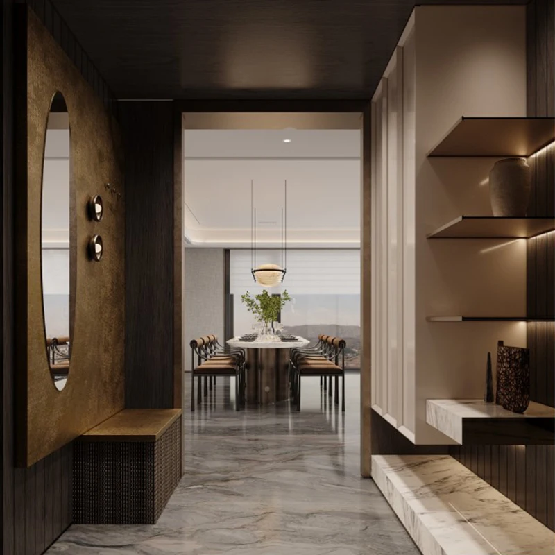 Настраиваемый современный минималистичный деревянный обеденный стол для дома отеля и виллы для интерьера гостиной 
Настраиваемый современный минималистичный деревянный обеденный стол для дома отеля и виллы для интерьера гостиной