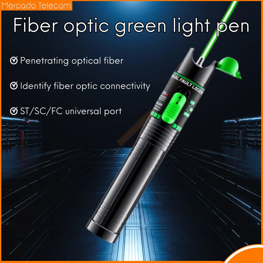 Green Visual fault locator Rechargeable Fiber Optic Green Light Pen 15/30MW Fiber Optic Tester Strong Light Passage Pen Test
Green Visual fault locator Rechargeable Fiber Optic Green Light Pen 15/30MW Fiber Optic Tester Strong Light Passage Pen Test