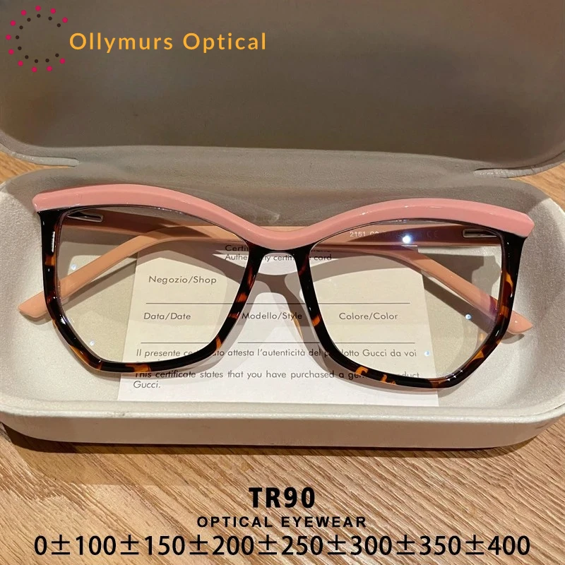 OLLYMURS Ladies Unique Design Myopia Glasses Frame Women Anti Blue Light Reading Glasses Computer Prescription Optical Eyeglasse
OLLYMURS Ladies Unique Design Myopia Glasses Frame Women Anti Blue Light Reading Glasses Computer Prescription Optical Eyeglasse