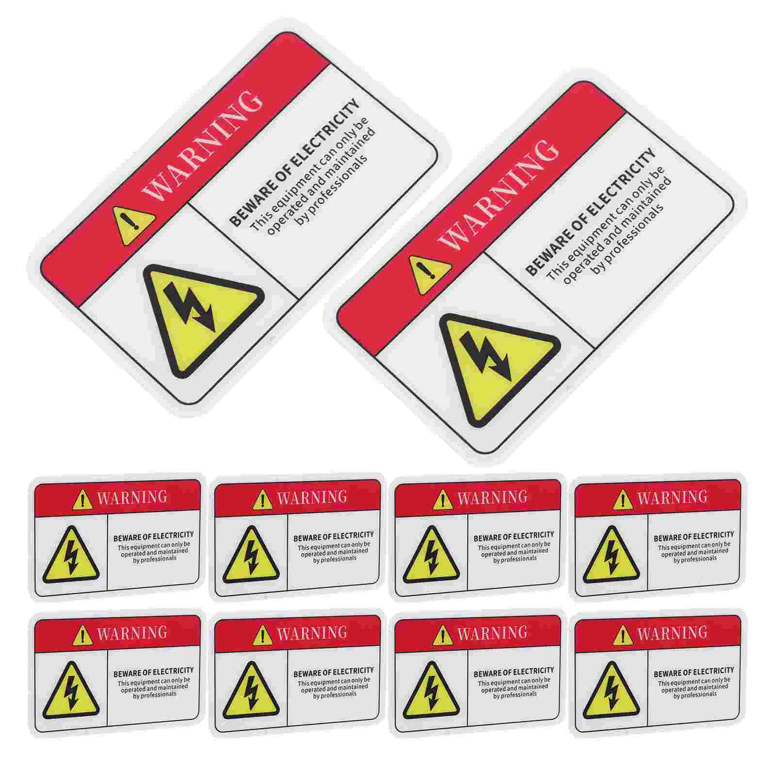 10 Pcs Warning Stickers Sign Static Electricity Industrial Pvc Electrical Panel Room Signs
10 Pcs Warning Stickers Sign Static Electricity Industrial Pvc Electrical Panel Room Signs