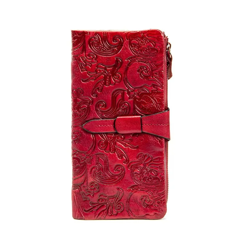 Floral Genuine Leather Wallet Woman Card Holder Soft Real Cow Leather Purse 2025 Long Cowhide Clutch Bag
Floral Genuine Leather Wallet Woman Card Holder Soft Real Cow Leather Purse 2025 Long Cowhide Clutch Bag
