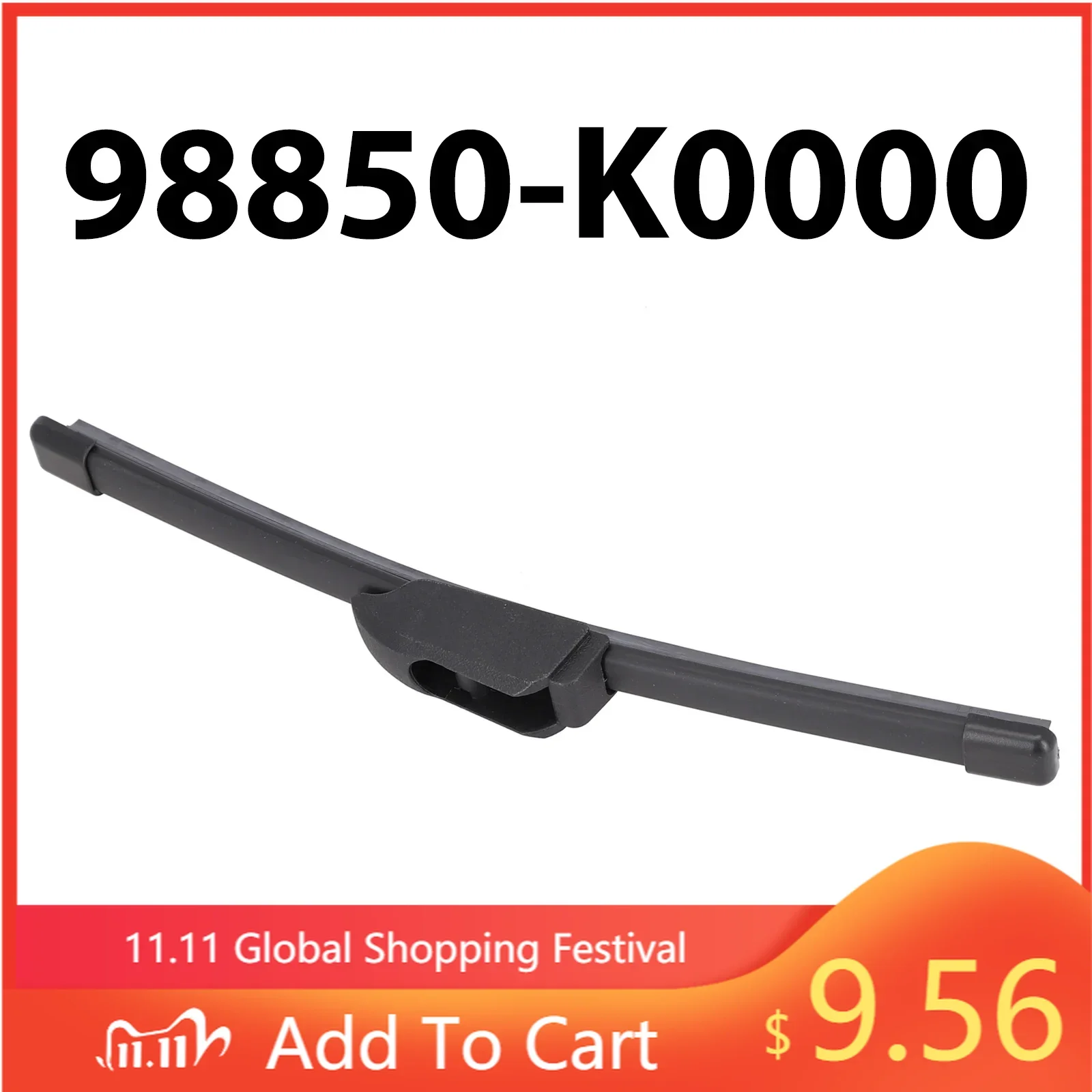 Car Windshield Wiper Blades Rear Wiper Blade Fit For Kia Soul 2019-2023 98850-K0000 Windscreen Wiper Automobile Windshield Wiper
Car Windshield Wiper Blades Rear Wiper Blade Fit For Kia Soul 2019-2023 98850-K0000 Windscreen Wiper Automobile Windshield Wiper