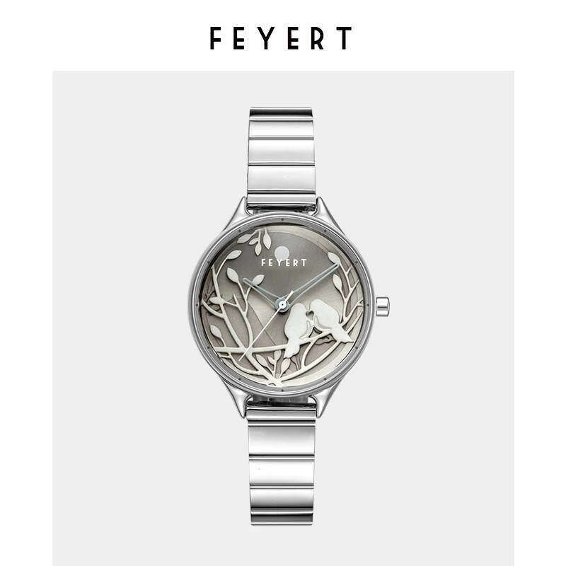 FEYERT Stainless Steel Mesh Strap Wristwatch Student Watch Girls Middle School Watch Waterproof Quartz Watch Fashion Women watch
FEYERT Stainless Steel Mesh Strap Wristwatch Student Watch Girls Middle School Watch Waterproof Quartz Watch Fashion Women watch
