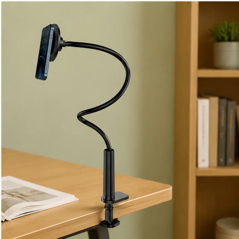 Magnetic 360° Lazy Phone Stand Holder Portable Flexible Bracket Desktop Bed Desk Mount Compatible with iPhone Magsafe
Magnetic 360° Lazy Phone Stand Holder Portable Flexible Bracket Desktop Bed Desk Mount Compatible with iPhone Magsafe