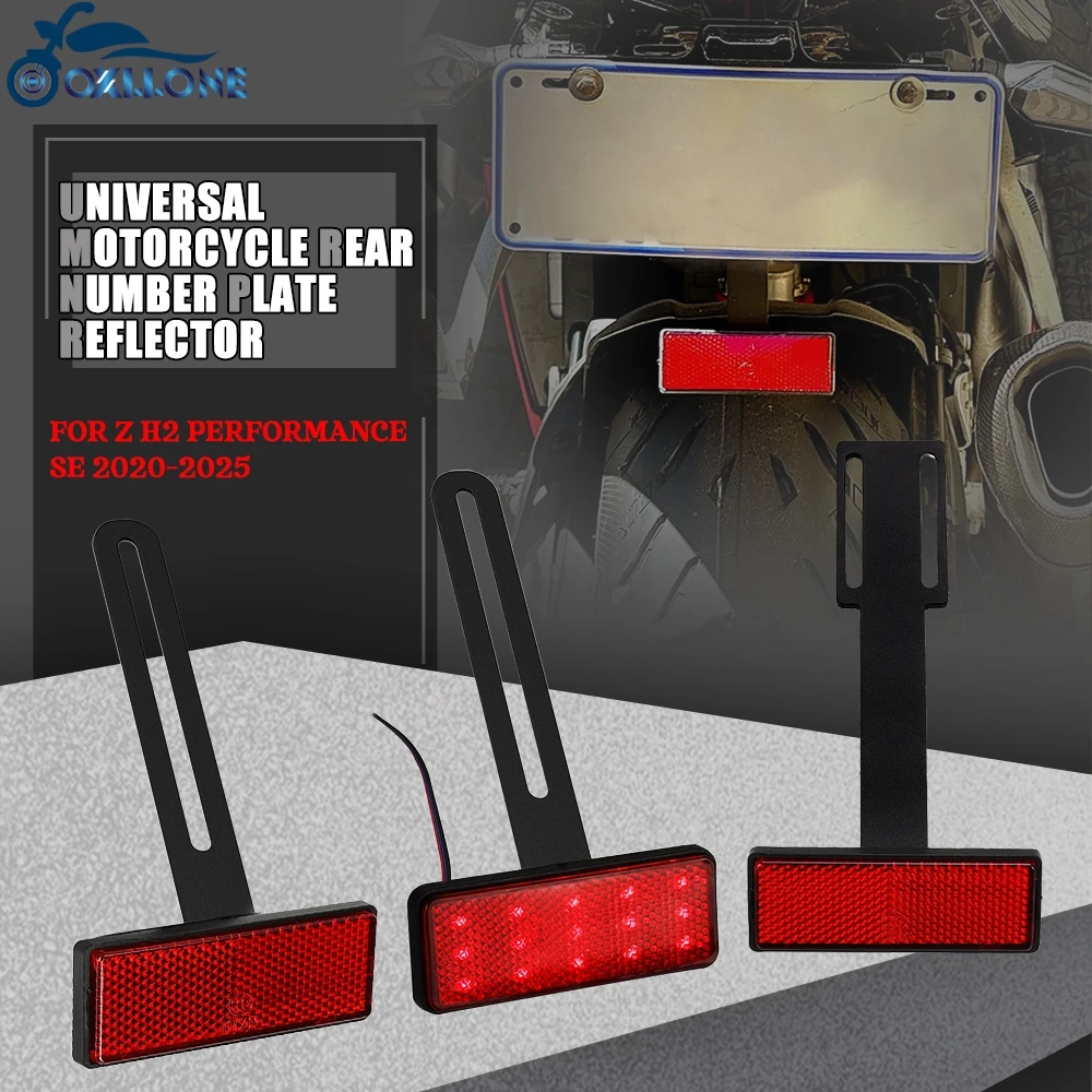 CNC Motorcycle License Plate Holder Parts For Kawasaki Z H2 Performance SE 2020 2021 2022 2023 2024 2025 Extend Tail Reflector
CNC Motorcycle License Plate Holder Parts For Kawasaki Z H2 Performance SE 2020 2021 2022 2023 2024 2025 Extend Tail Reflector