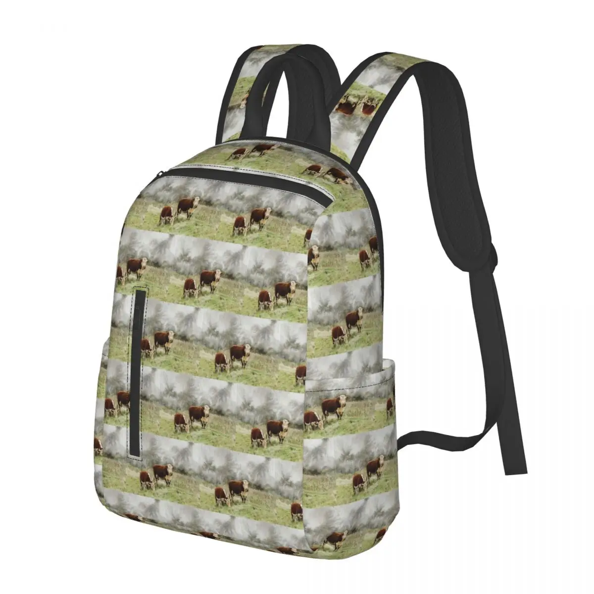 Hereford Bull And Cow Watercolour Photograph Backpack School Bag Hiking Travel Daypack for Boys Girls Bookbag Shoulder Bags
Hereford Bull And Cow Watercolour Photograph Backpack School Bag Hiking Travel Daypack for Boys Girls Bookbag Shoulder Bags