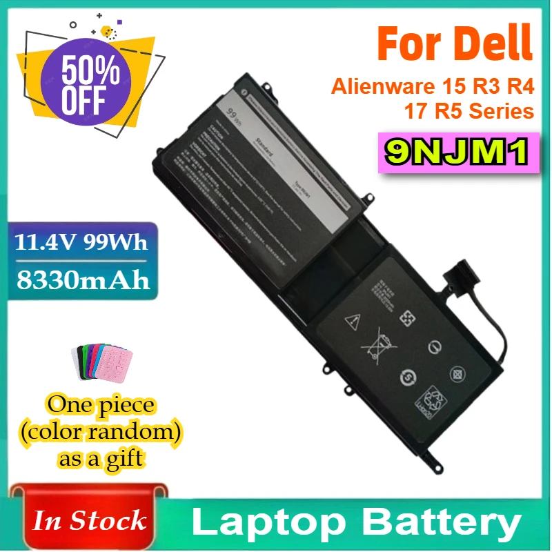 Аккумулятор для ноутбука 9NJM1 11,4 В для Dell Alienware 15 R3 R4 17 R5 серии P69F P31E P31E001 MG2YH HF250 0546FF 0HF250 44T2R P69F002
Аккумулятор для ноутбука 9NJM1 11,4 В для Dell Alienware 15 R3 R4 17 R5 серии P69F P31E P31E001 MG2YH HF250 0546FF 0HF250 44T2R P69F002