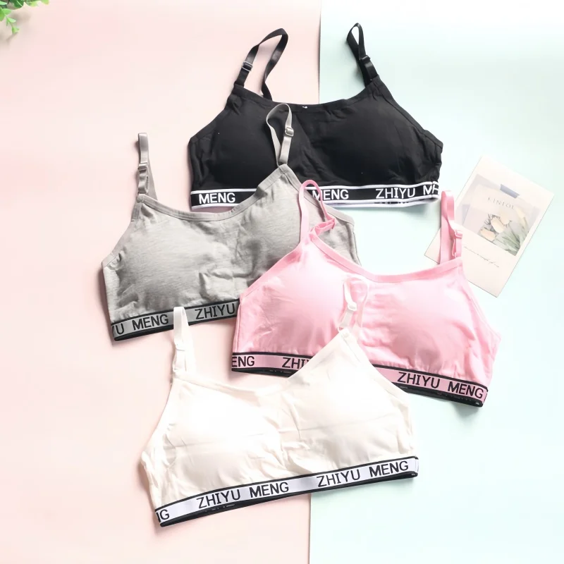 Girls Sport Underwear Cotton Underwear Children Training Bra Young Girls Bra Teenager Tops 8-16years
Girls Sport Underwear Cotton Underwear Children Training Bra Young Girls Bra Teenager Tops 8-16years
