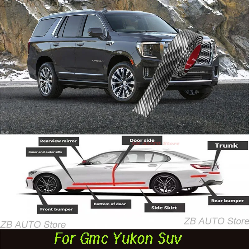 For Gmc Yukon Suv Strong adhesive bumper strip, front and rear lip side skirts, collision and scratch resistant, suitable
For Gmc Yukon Suv Strong adhesive bumper strip, front and rear lip side skirts, collision and scratch resistant, suitable