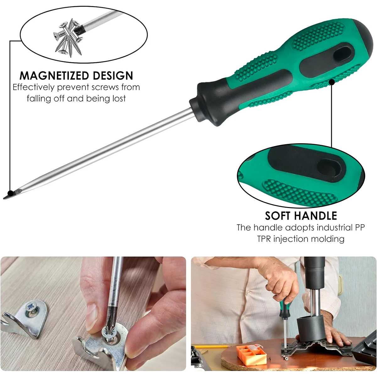 WOZOBUY Многоцелевые отвертки с изолированной ручкой из полипропилена, прямые отвертки, износостойкие аксессуары, инструменты для домашнего обслуживания
WOZOBUY Многоцелевые отвертки с изолированной ручкой из полипропилена, прямые отвертки, износостойкие аксессуары, инструменты для домашнего обслуживания