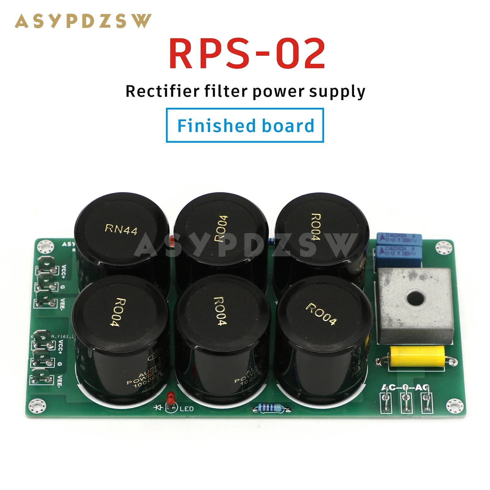 ASYPDZSW RPS-02 Блок питания выпрямительного фильтра DIY Kit/Готовая плата AC-0-AC в постоянный +/- напряжение
ASYPDZSW RPS-02 Блок питания выпрямительного фильтра DIY Kit/Готовая плата AC-0-AC в постоянный +/- напряжение