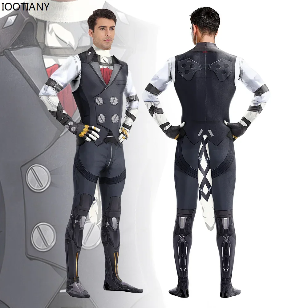 CosplayNew Animation Game Guard Cosplay Jumpsuit 3D Printing Bodysuit With Tail Halloween Zentai Suit Carnival Party Stage Show
CosplayNew Animation Game Guard Cosplay Jumpsuit 3D Printing Bodysuit With Tail Halloween Zentai Suit Carnival Party Stage Show
