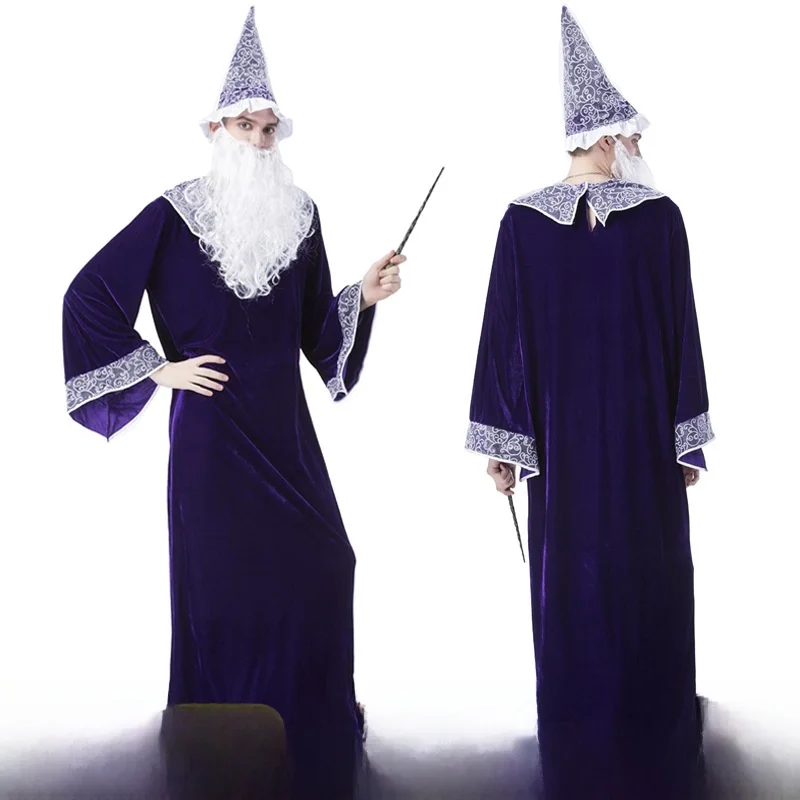 New Gandalf Purple Suit Men's Western Retro Halloween Costume Role-playing Cosplay High Quality Traditional Chinese Ethnic Wear
New Gandalf Purple Suit Men's Western Retro Halloween Costume Role-playing Cosplay High Quality Traditional Chinese Ethnic Wear