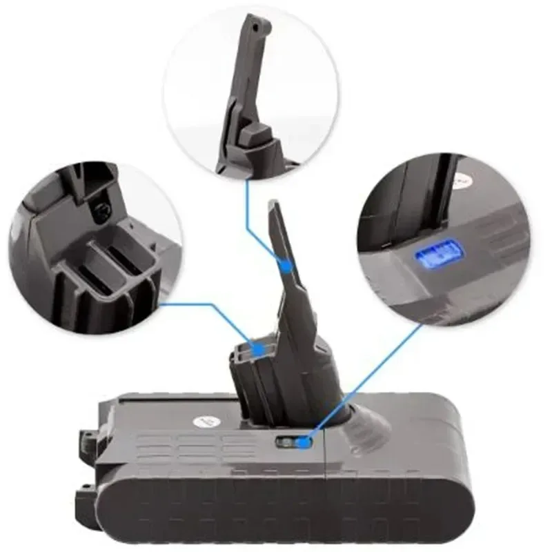 12800mAh 21,6 V Batterie Für Dyson V8 Absolute/Flauschigen/Tier/Li-Ion Staubsauger Wiederaufladbare
12800mAh 21,6 V Batterie Für Dyson V8 Absolute/Flauschigen/Tier/Li-Ion Staubsauger Wiederaufladbare