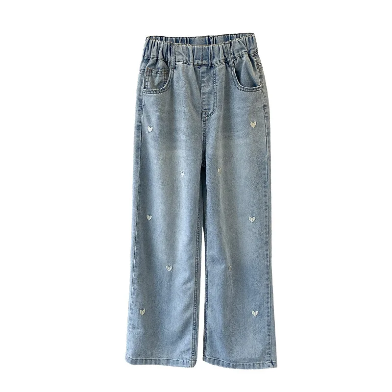 2026 Girls‘ Lightweight Straight Wide Leg Jeans for Spring, Viral Loose Pants for Big Kids, Trendy Casual Bottoms New Arrival
2026 Girls‘ Lightweight Straight Wide Leg Jeans for Spring, Viral Loose Pants for Big Kids, Trendy Casual Bottoms New Arrival