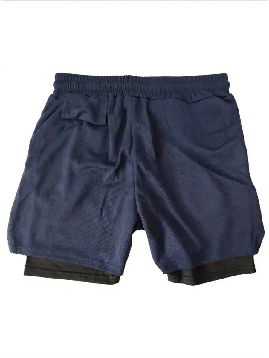 Mens Dual-Layer Athletic Shorts With Integrated Compression Inner, Fast-Drying Mesh, For Running, Gym And Daily Use
Mens Dual-Layer Athletic Shorts With Integrated Compression Inner, Fast-Drying Mesh, For Running, Gym And Daily Use