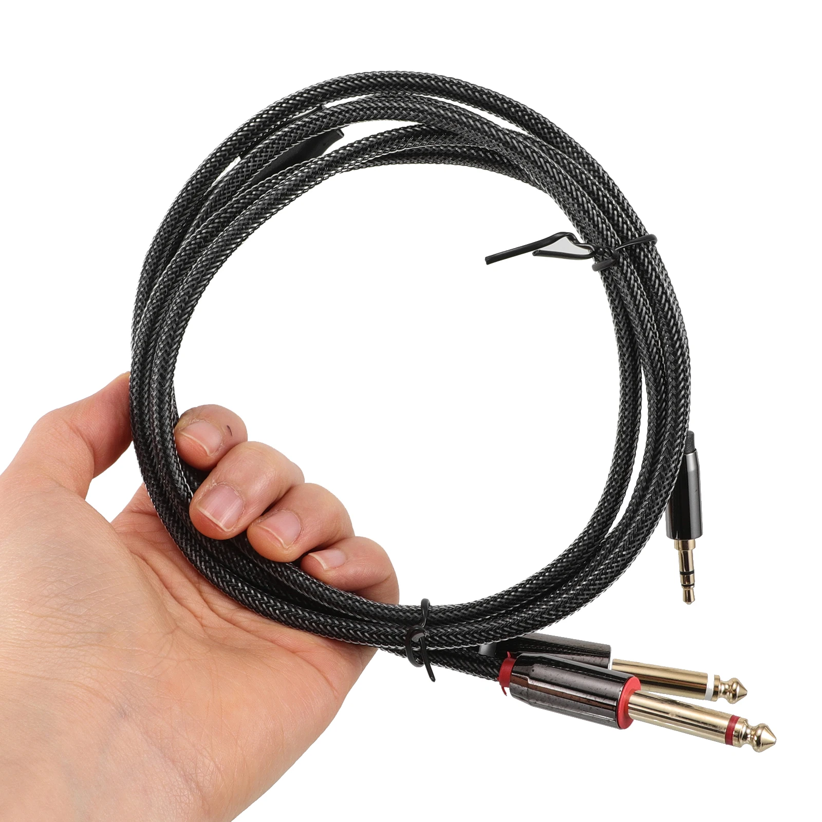 8M Durable Audio Line Cable Dual Guitar Cord to Amplifier for Studio Equipment Composite Cables Microphone Converter
8M Durable Audio Line Cable Dual Guitar Cord to Amplifier for Studio Equipment Composite Cables Microphone Converter