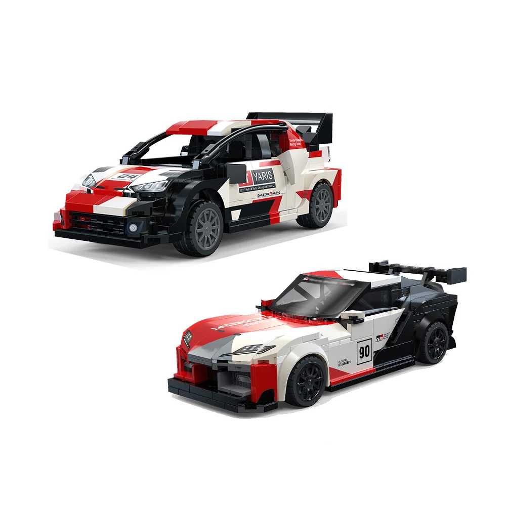 Скорость 1:24 Масштаб 1:24 Строительный блок Япония Спортивный автомобиль WRC Rally Racing GR Yarising Supras GT4 Автомобиль Кирпич Строительная игрушка для подарка
Скорость 1:24 Масштаб 1:24 Строительный блок Япония Спортивный автомобиль WRC Rally Racing GR Yarising Supras GT4 Автомобиль Кирпич Строительная игрушка для подарка