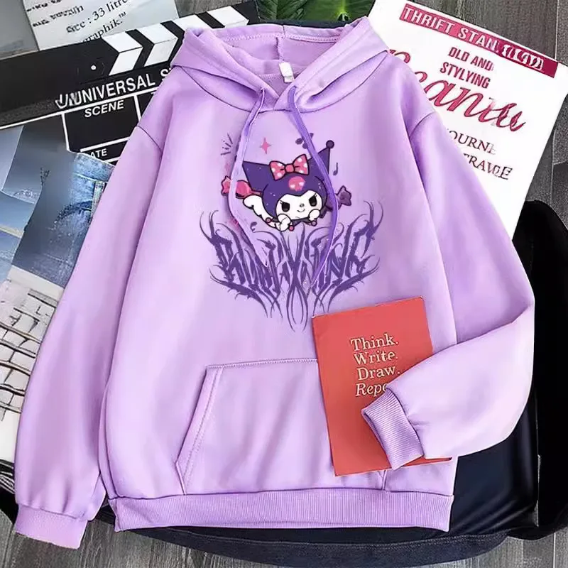 Japanese Cute Kawaii Clothes Spring Autumn New Cartoon Kuromi Printed Hoodies Women Long Sleeve Streetwear Women Y2k Sweatshirts
Japanese Cute Kawaii Clothes Spring Autumn New Cartoon Kuromi Printed Hoodies Women Long Sleeve Streetwear Women Y2k Sweatshirts