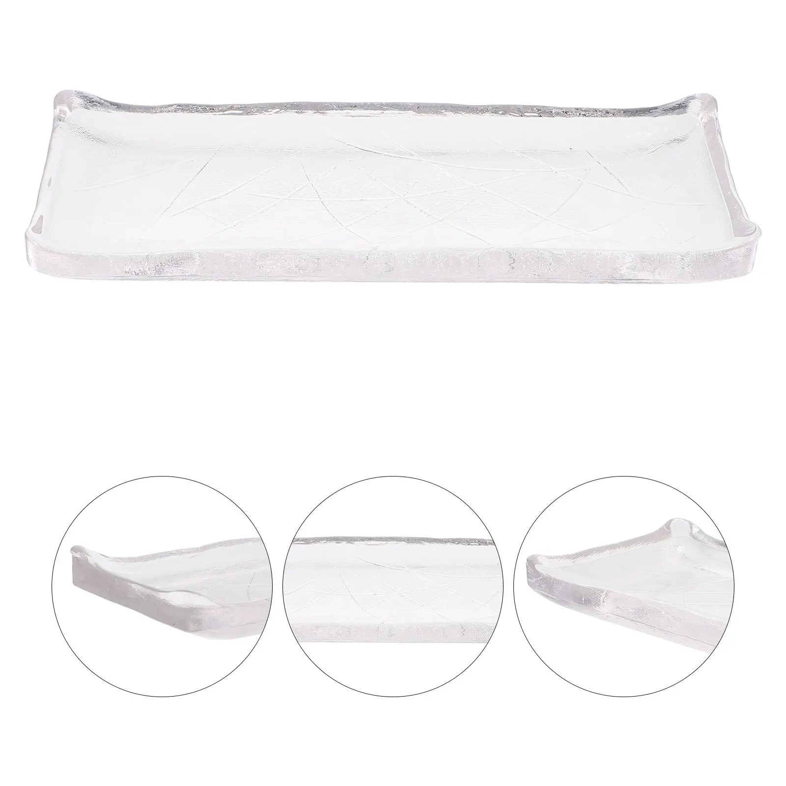 1Pcs Versatile Glass Food Plate Moist Texture Smooth Finish Ideal for Sushi Steak Dessert Personal Use Food Plate
1Pcs Versatile Glass Food Plate Moist Texture Smooth Finish Ideal for Sushi Steak Dessert Personal Use Food Plate