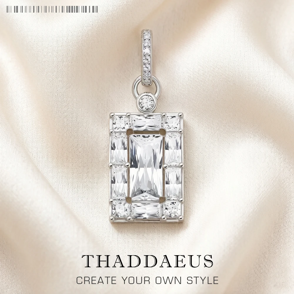 Elegant Timeless Design Rectangle Pendant Glam 925 Sterling Silver Jewelry Europe Style Accessories Soul Classic Gift For Woman
Elegant Timeless Design Rectangle Pendant Glam 925 Sterling Silver Jewelry Europe Style Accessories Soul Classic Gift For Woman