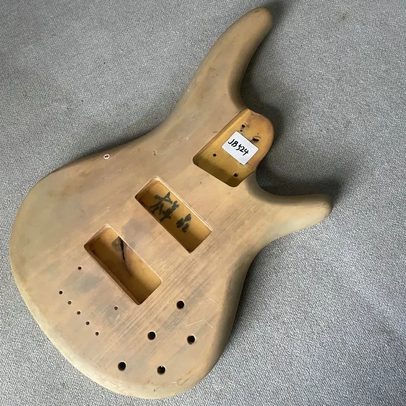 JB524 Active 4 Or 5 String Electric Guitar Bass Body Soild Wood Active HH Pickups DIY And Replace Parts Paints Crackle
JB524 Active 4 Or 5 String Electric Guitar Bass Body Soild Wood Active HH Pickups DIY And Replace Parts Paints Crackle