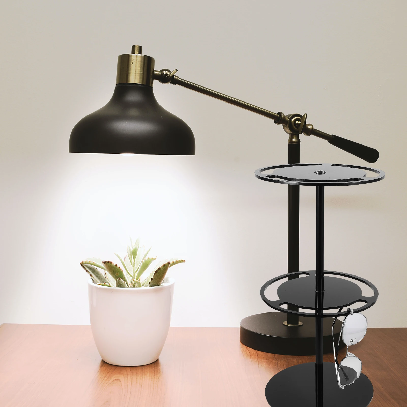 2 Layer Acrylic Sunglasses Holder 360 Degree Rotating Desktop Display Rack Black Eyewear ganizer Glasses St Storage
2 Layer Acrylic Sunglasses Holder 360 Degree Rotating Desktop Display Rack Black Eyewear ganizer Glasses St Storage