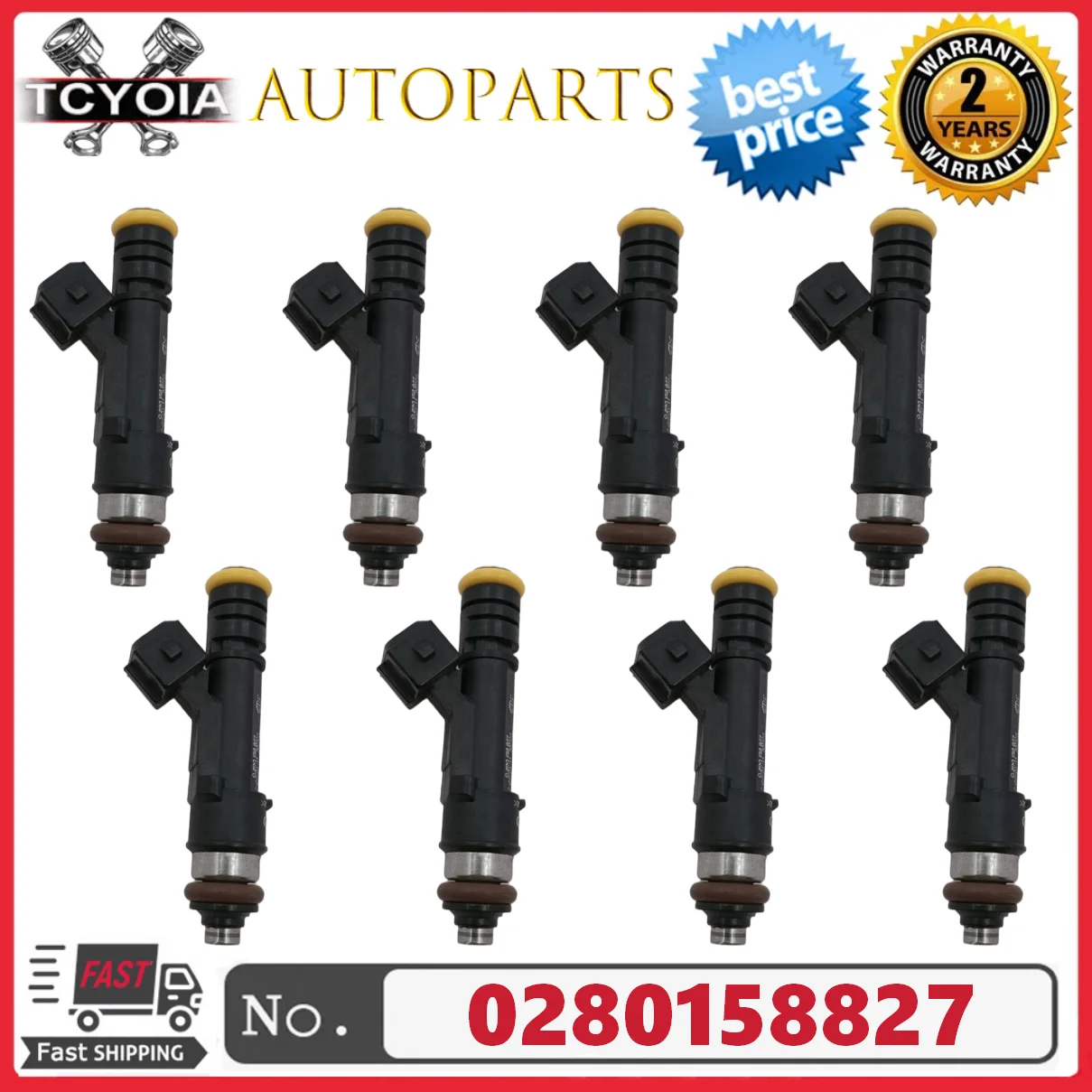 8 шт. 0280158827 Топливные форсунки для разъема EV1 EV14 с высоким импедансом
8 шт. 0280158827 Топливные форсунки для разъема EV1 EV14 с высоким импедансом