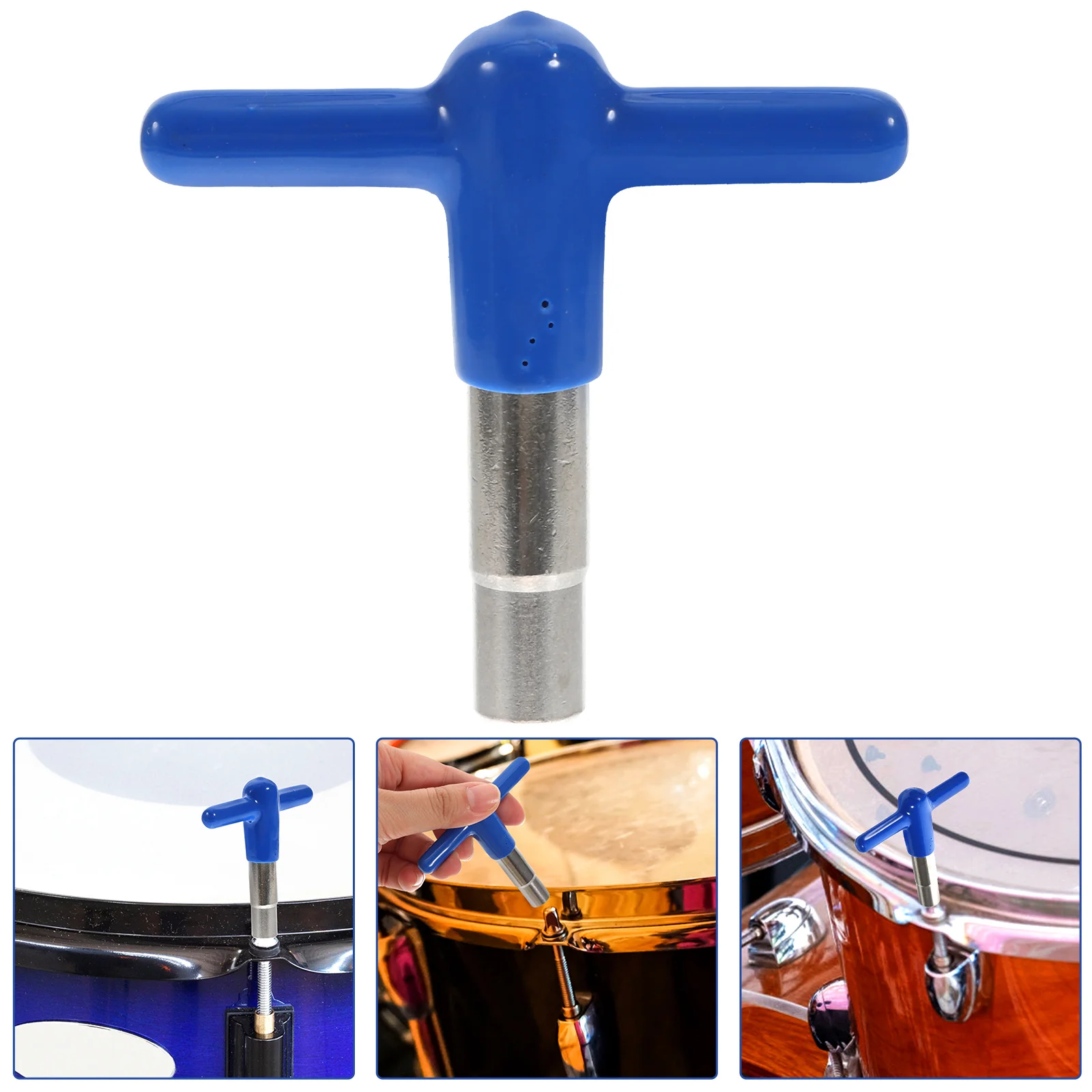 Drum Keys Tuning with Silicone Cover Percussion Universal Metal Tuner for Beginner Silica Gel Man
Drum Keys Tuning with Silicone Cover Percussion Universal Metal Tuner for Beginner Silica Gel Man