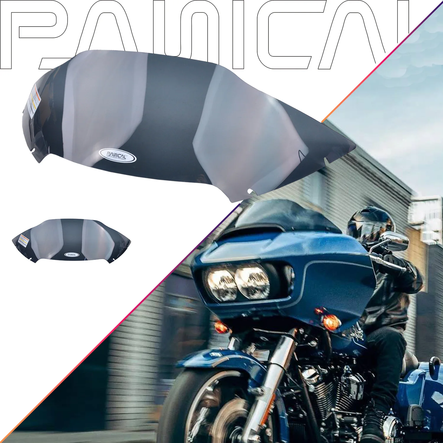 PANICAL for Harley-Davidson Road Glide cov Road Glide Ultra cvo 2015-2025 Windshield Air Deflector Accessories Windshield 
PANICAL for Harley-Davidson Road Glide cov Road Glide Ultra cvo 2015-2025 Windshield Air Deflector Accessories Windshield