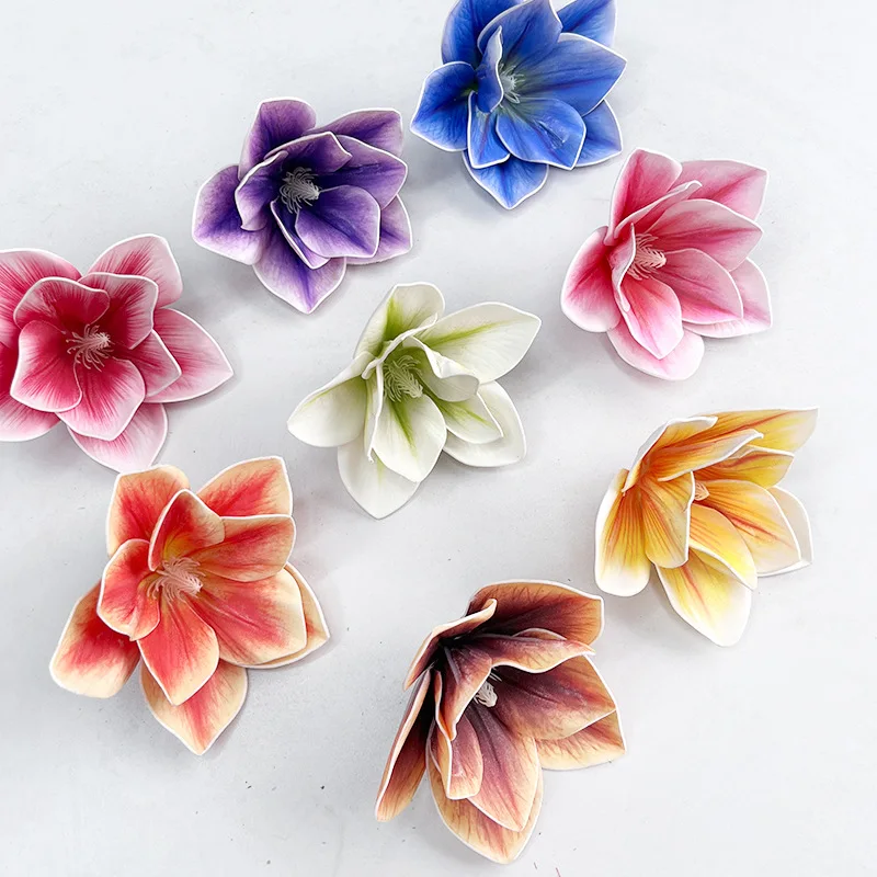 New 10cm Hand Feel Magnolia Flower Head 3D Wedding Flower Arrangement Home Decoration Placement Headwear Hair Accessories
New 10cm Hand Feel Magnolia Flower Head 3D Wedding Flower Arrangement Home Decoration Placement Headwear Hair Accessories