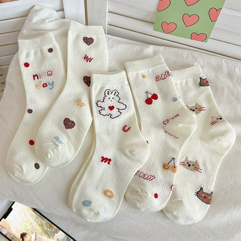 2025 New Cute Socks Women Cartoon Printed Japanese Kawaii Socks Cotton Breathable Harajuku Streetwear School Girls Sports Socks
2025 New Cute Socks Women Cartoon Printed Japanese Kawaii Socks Cotton Breathable Harajuku Streetwear School Girls Sports Socks