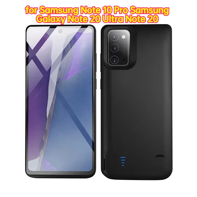 New 10000mAh Battery Charger Case for Samsung Note 10 Pro Samsung Galaxy Note 20 Ultra Note 20 USB Power Bank Charger Case
New 10000mAh Battery Charger Case for Samsung Note 10 Pro Samsung Galaxy Note 20 Ultra Note 20 USB Power Bank Charger Case