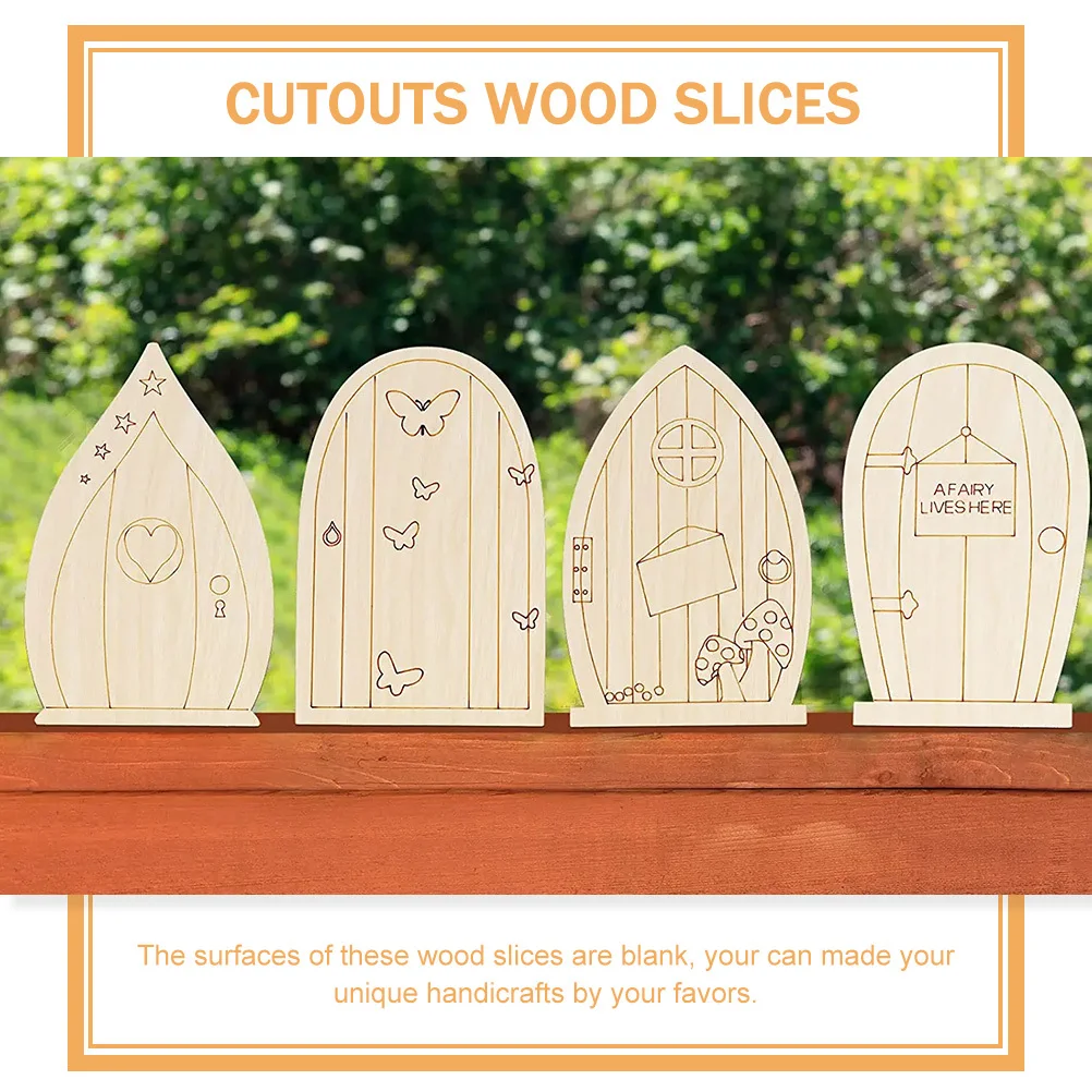 36Pcs Wood Slices Mini Door Shape Smooth Polished Surface DIY Craft Material Blank Wood Pieces for Art Projects
36Pcs Wood Slices Mini Door Shape Smooth Polished Surface DIY Craft Material Blank Wood Pieces for Art Projects