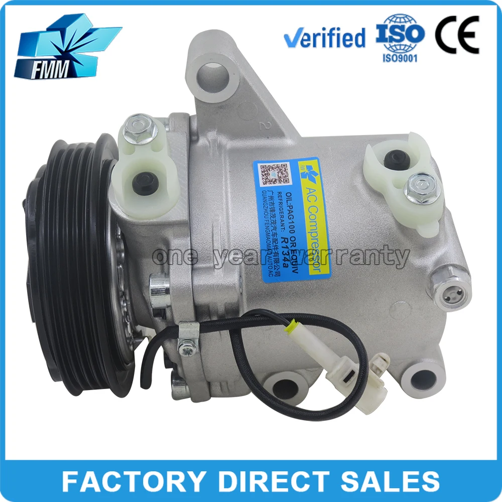 FMM CR060 Air Conditioning AC Compressor for SUBARU R1 R2 1.3 2003-2010 7311KG030 A4201124B00003
FMM CR060 Air Conditioning AC Compressor for SUBARU R1 R2 1.3 2003-2010 7311KG030 A4201124B00003