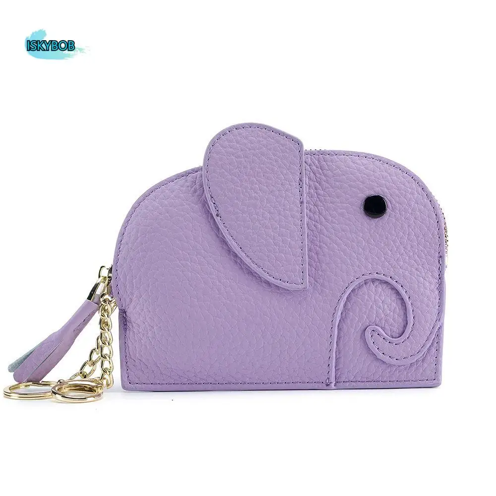 Fashion Zipper PU Leather Coin Purse Card Bag Korean Style Elephant Wallet with Keychain Clutch Bag Cute Card Holder Outdoor
Fashion Zipper PU Leather Coin Purse Card Bag Korean Style Elephant Wallet with Keychain Clutch Bag Cute Card Holder Outdoor