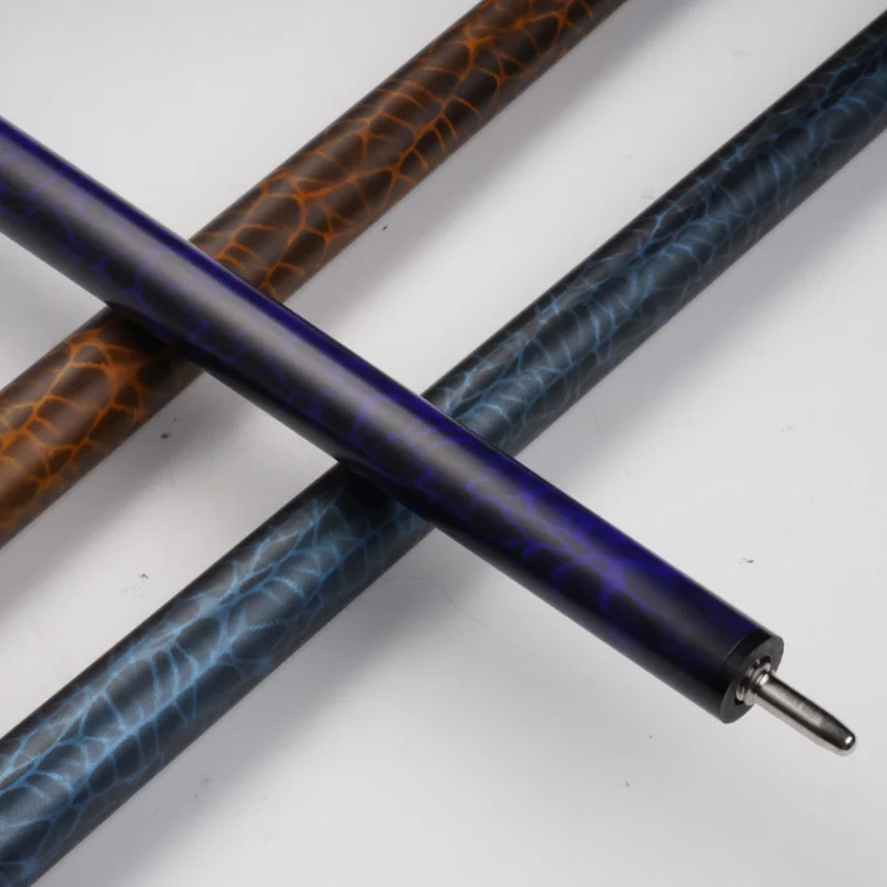 Premium OEM/ODM 2-piece carbon fiber break cue, low deflection with printed grip.
Premium OEM/ODM 2-piece carbon fiber break cue, low deflection with printed grip.