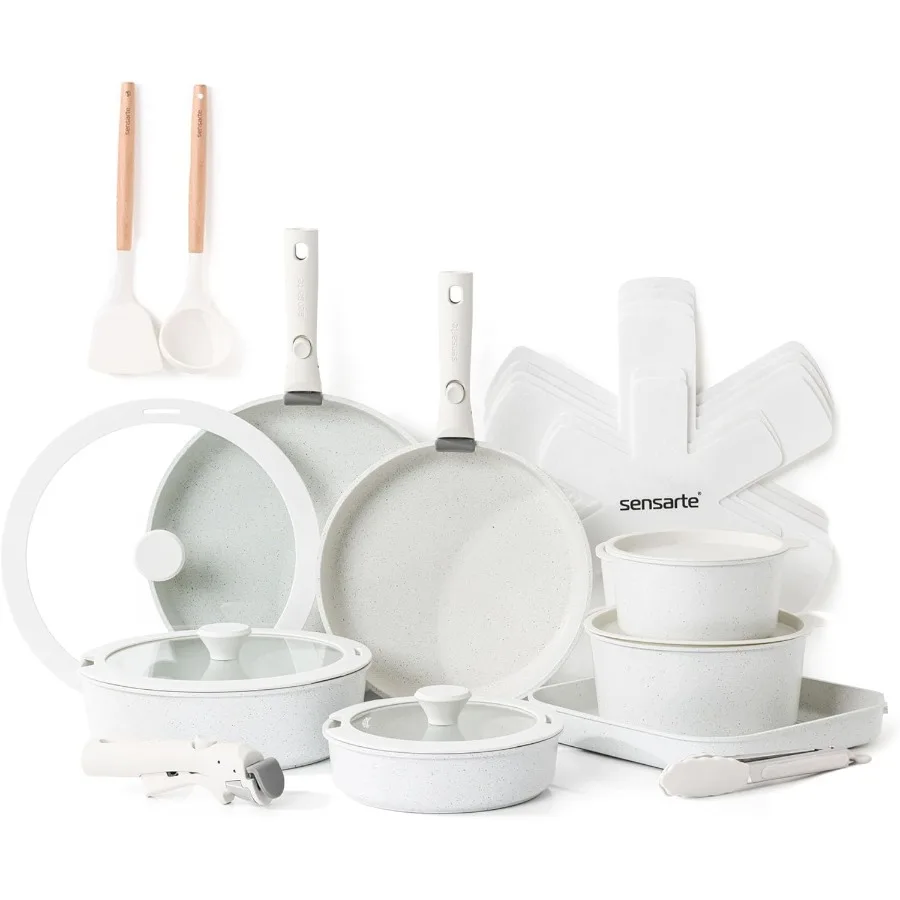 Набор кастрюль и сковородок из 24 предметов, антипригарная съемная ручка, индукционная кухонная посуда, набор со съемной ручкой, здоровый, не
Набор кастрюль и сковородок из 24 предметов, антипригарная съемная ручка, индукционная кухонная посуда, набор со съемной ручкой, здоровый, не