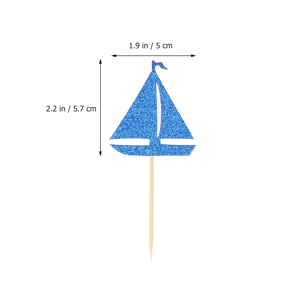 48pcs Cake Decor Sailing Boat Topper Nautical Picks Wedding Party Dessert Cupcake Decoration Reusable Cake Inserts
48pcs Cake Decor Sailing Boat Topper Nautical Picks Wedding Party Dessert Cupcake Decoration Reusable Cake Inserts