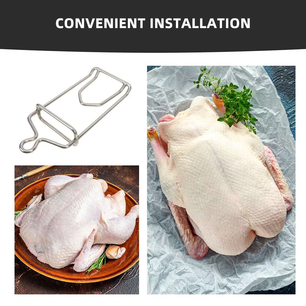2Pcs StainlessSteel DuckHooks ButcherHooks for Hanging LargeChickenHanger BeefBacon Meat SmokerHangingHooks PoultryTool
2Pcs StainlessSteel DuckHooks ButcherHooks for Hanging LargeChickenHanger BeefBacon Meat SmokerHangingHooks PoultryTool