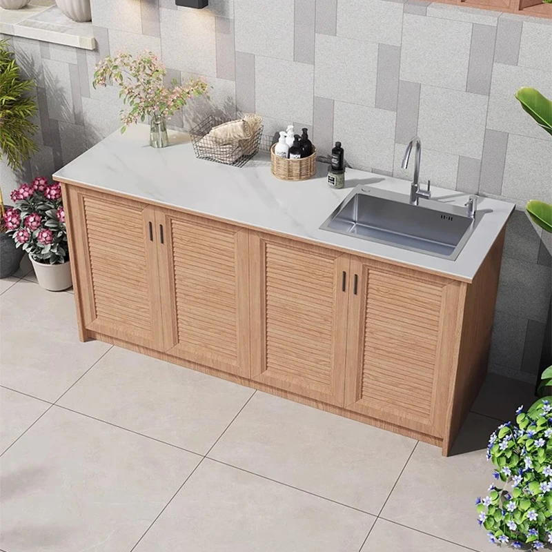 Outdoor garden balcony aluminum alloy storage cabinet wash basin sink integrated villa courtyard waterproof rock slab
Outdoor garden balcony aluminum alloy storage cabinet wash basin sink integrated villa courtyard waterproof rock slab