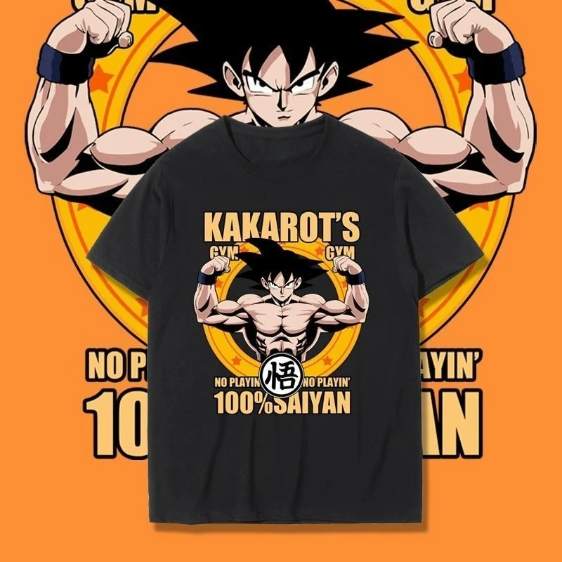 Bandai Genuine Dragon Ball Tide Brand Joint T-Shirt Men's Summer New Super Saiyan Sun Wukong Loose Cotton Short Sleeve
Bandai Genuine Dragon Ball Tide Brand Joint T-Shirt Men's Summer New Super Saiyan Sun Wukong Loose Cotton Short Sleeve