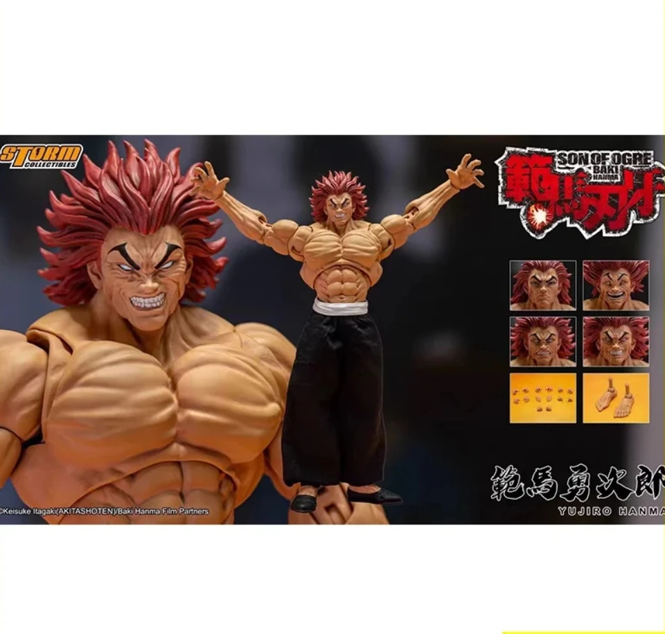 100% оригинальный товар, модель Ogre Baki Hanma Yujiro Hanma аниме экшн-коллекция фигурок, модели игрушек, фигурка из ПВХ, подарок
100% оригинальный товар, модель Ogre Baki Hanma Yujiro Hanma аниме экшн-коллекция фигурок, модели игрушек, фигурка из ПВХ, подарок