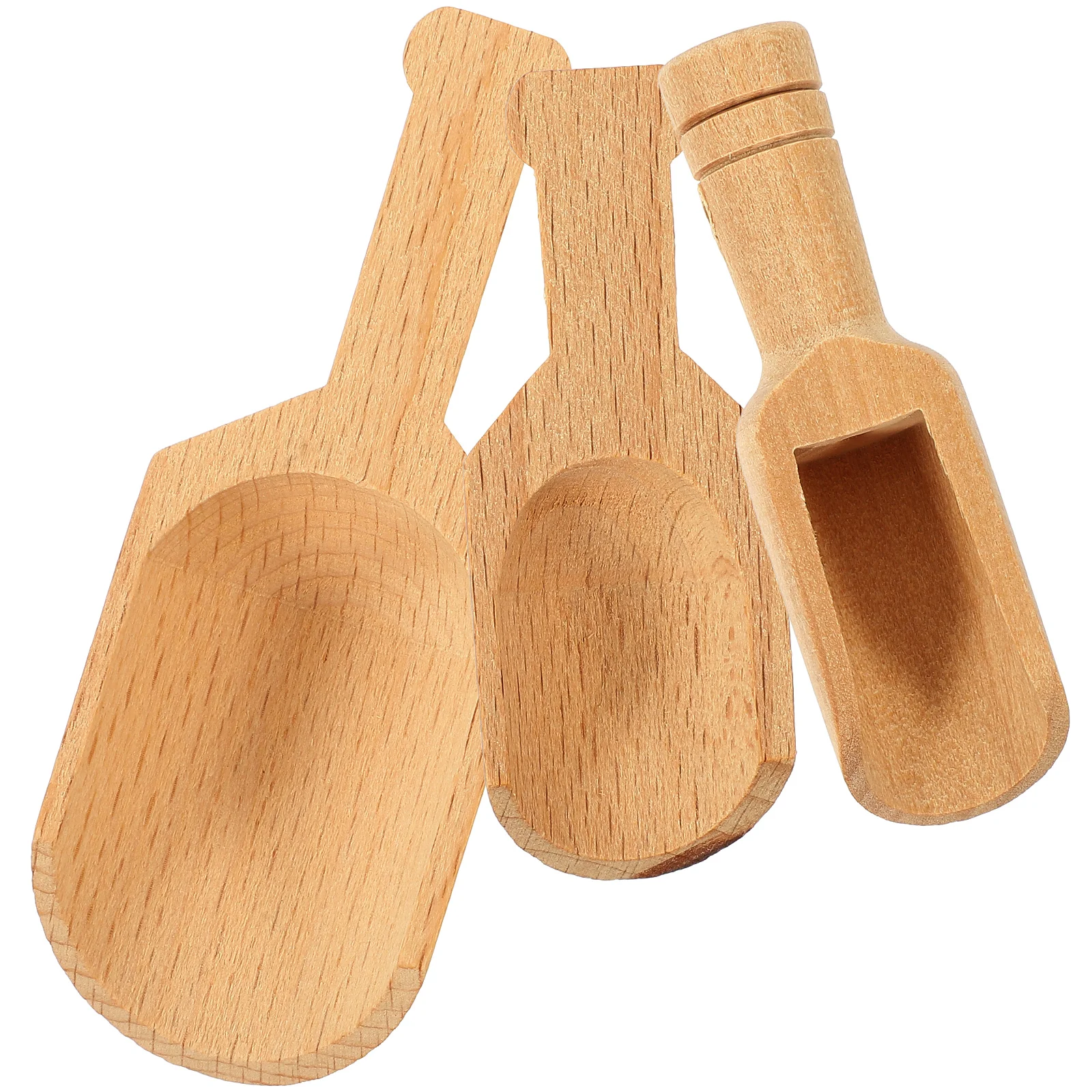3 Pcs Wooden Spoon Three Piece Set Tea Compact Scoop Spoons Candy Scoops Household Small Ice Cream for Jars
3 Pcs Wooden Spoon Three Piece Set Tea Compact Scoop Spoons Candy Scoops Household Small Ice Cream for Jars