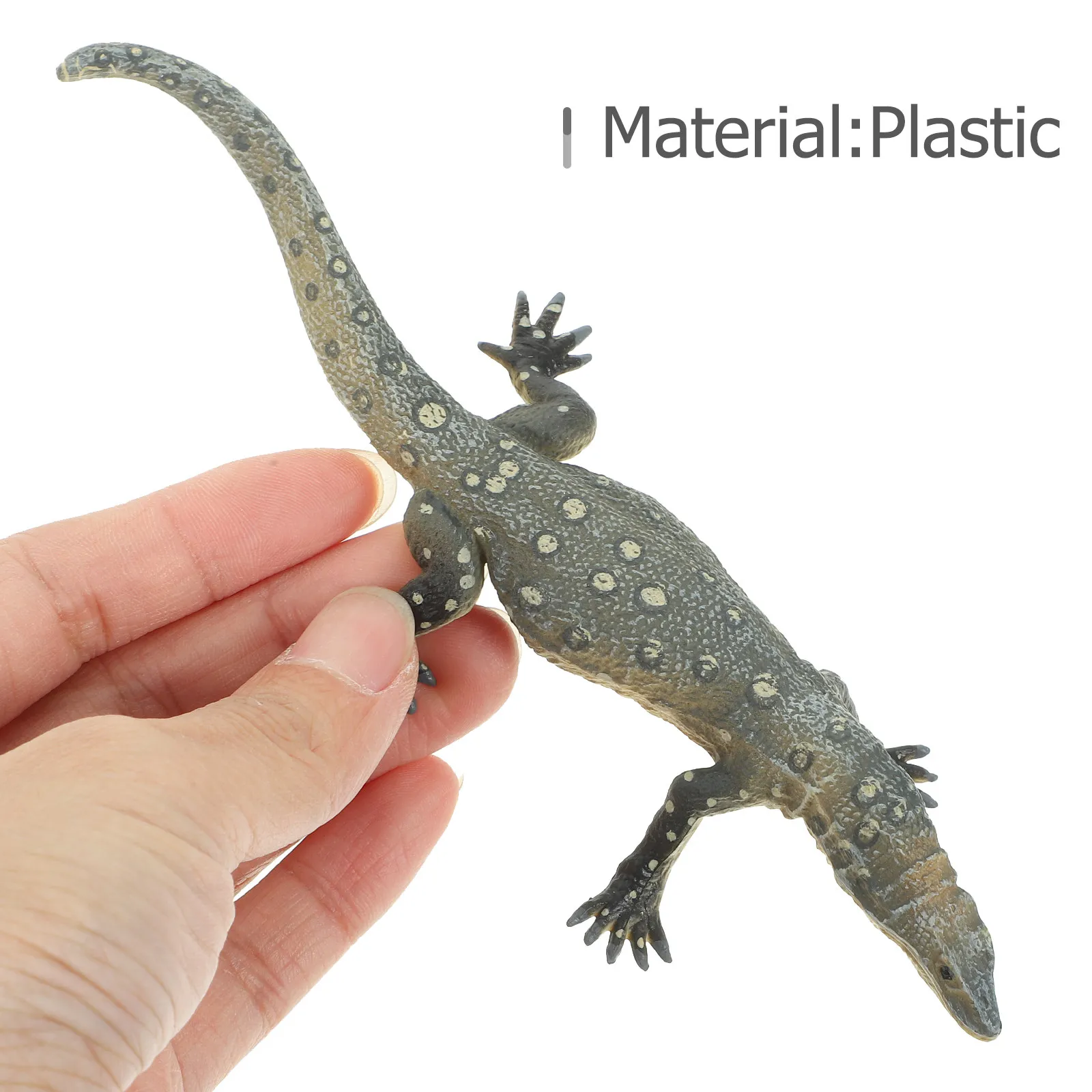 Eye-Spotted Monitor Lizard Animal Sculpture Vivid Gesture Plastic Educational Decoration for Kids Imagination Development Desk
Eye-Spotted Monitor Lizard Animal Sculpture Vivid Gesture Plastic Educational Decoration for Kids Imagination Development Desk