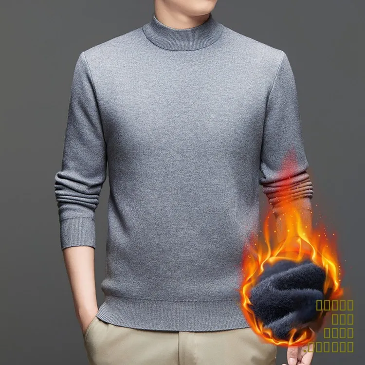 Stand Coolmax Fiber Winter Casual Sle Regular Fit Knitted Sweater Comfortable Long Sve Busin Casual ex Sweater
Stand Coolmax Fiber Winter Casual Sle Regular Fit Knitted Sweater Comfortable Long Sve Busin Casual ex Sweater